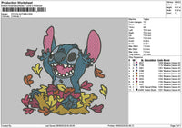 Stitchautumn 0509 Embroidery File 6 sizes