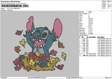 Stitchautumn 0509 Embroidery File 6 sizes