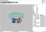 Stitch Double Outline V2 Embroidery File 6 sizes