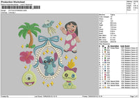 Stitchfriends 1505 Embroidery File 6 sizes