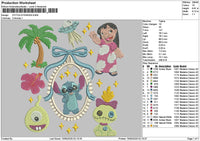 Stitchfriends 1505 Embroidery File 6 sizes