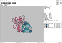 Stitch Smile Embroidery File 9 size