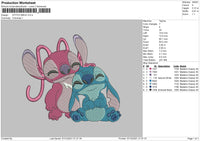 Stitch Smile Embroidery File 9 size