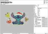 Stitch Xmas025 Embroidery File 6 sizes