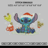 Stitch Xmas025 Embroidery File 6 sizes