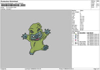 Stitchgrinch 3108 Embroidery File 6 sizes