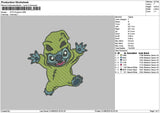 Stitchgrinch 3108 Embroidery File 6 sizes