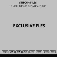 Stitch 4 Files Embroidery