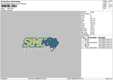 Stmutext Embroidery File 6 sizes