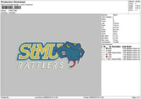 Stmutext Embroidery File 6 sizes