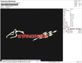 Stangpack Text Embroidery File 4 size