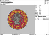Detektorcircle Embroidery File 6 sizes