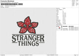 Stranger Things 03 Embroidery File 4 sizes