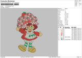 Strawberry Embroidery File 6 sizes