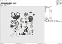 Street Credit Embroidery File 5 sizes