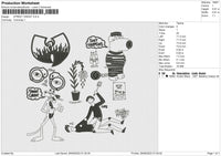 Street Credit Embroidery File 5 sizes