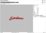 Strikers Puff Without Foam Embroidery File 6 sizes