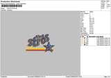 Strostext Embroidery File 6 sizes