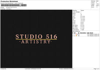 Studio 516 v2 Embroidery File 4 size