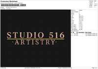 Studio 516 v2 Embroidery File 4 size