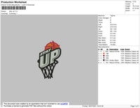 Stay Up Embroidery File 5 size
