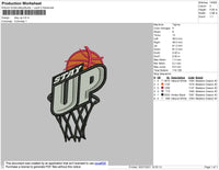 Stay Up Embroidery File 5 size