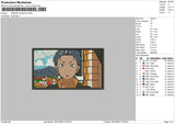 Subaru Natsuki Embroidery File 4 size