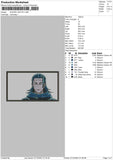Suguru Getou Embroidery File 4 size