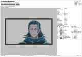 Suguru Getou Embroidery File 4 size