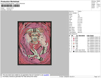 Sukuna Embroidery File 4 size