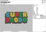 Super Text V2 Embroidery File 6 sizes