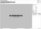Sursinghia Puff Embroidery File 6 sizes