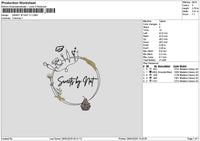 Bynat V1 Embroidery File 6 sizes