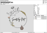 Bynat V1 Embroidery File 6 sizes