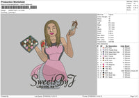 Sweets By J Embroidery File 5 sizes