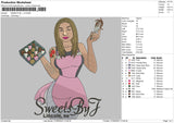 Sweets By J Embroidery File 5 sizes
