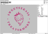 Sweetstext 02 Embroidery File 6 sizes