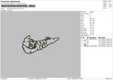 Swoosh Appa Cloud Embroidery File 4 sizes