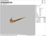 Swoosh Anime Bundle Embroidery File 9 Swoosh