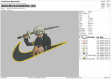 SWOSH TRAFALGAR LAW Embroidery Machine Design File