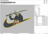 SWOSH TRAFALGAR LAW Embroidery Machine Design File