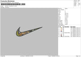 Swoosh x Kakashi Embroidery File 6 sizes