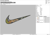 Swoosh x Kakashi Embroidery File 6 sizes