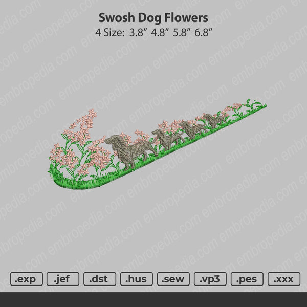 Swosh Dog Flowers