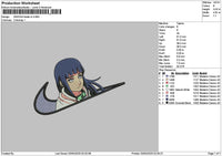 Swoosh Hinata V2 Embroidery File 6 sizes