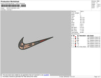 Swoosh Madara Embroidery File 4 size