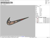 Swoosh Madara Embroidery File 4 size