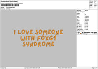 Syndrometext 02 Embroidery File 6 sizes