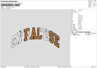 Syracuse Embroidery File 6 sizes