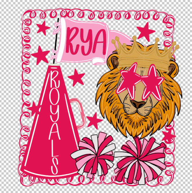 RYA transparant vector image Printable 2 files